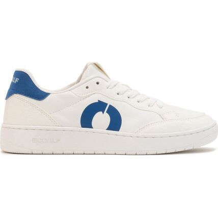 ECOALF DEIAALF LEATHER SNEAKERS MAN Off White/ Blue