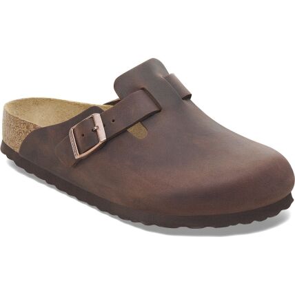 Birkenstock Boston Soft Footbed Oiled Leather Regular Habana