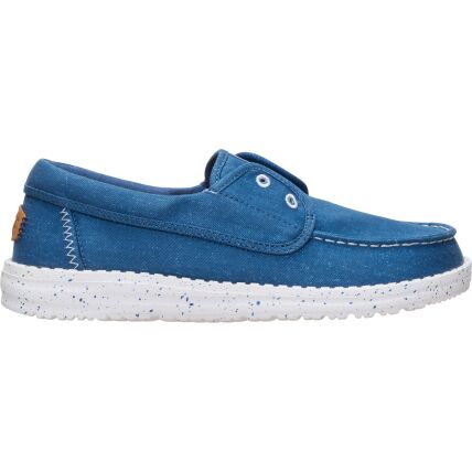 HEYDUDE Wendy Cru Stretch Canvas Women's Ensign Blue