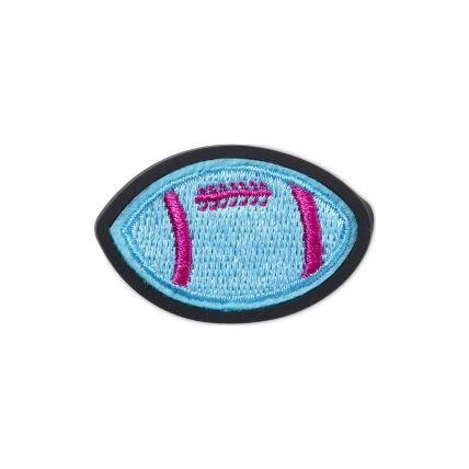 Crocs™ Jibbitz Neon Football Varsity Patch 