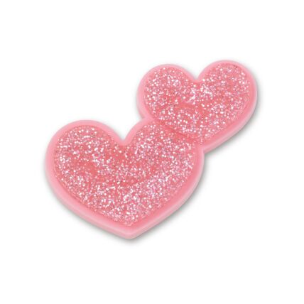 Crocs™ Jibbitz Glitter Heart Trio 196265895564 