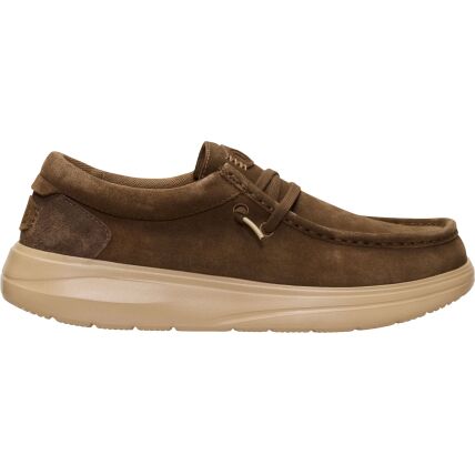 HEYDUDE Wally COMF Suede Men 41975 Teak Brown/Incense
