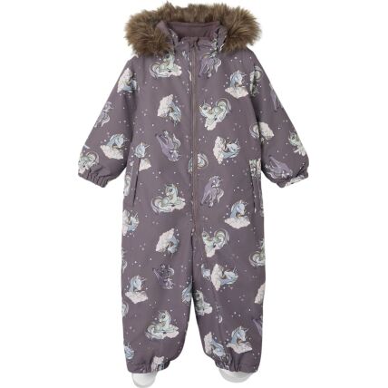 Name It Snow10 Suit Aop Fo Noos 13230586 Sparrow