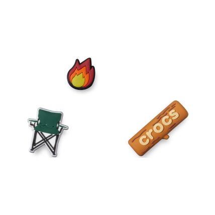 Crocs™ Jibbitz Gone Camping Pin Backer 3-Pack 