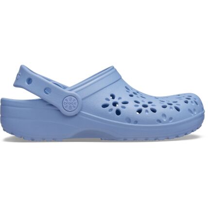 Crocs™ Classic Floral Cut Out Clog Kids' Blue Haze