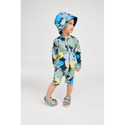 REIMA UV Protective Swimsuit Moomin Sandig 5200357B Stone Green 81B6
