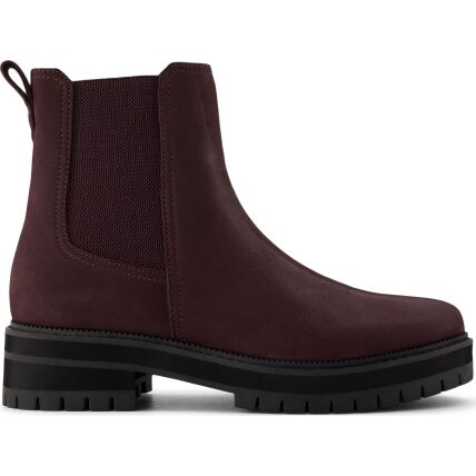 TOMS LEATHER WOMEN'S BENNET BOOT 10021296 Plum