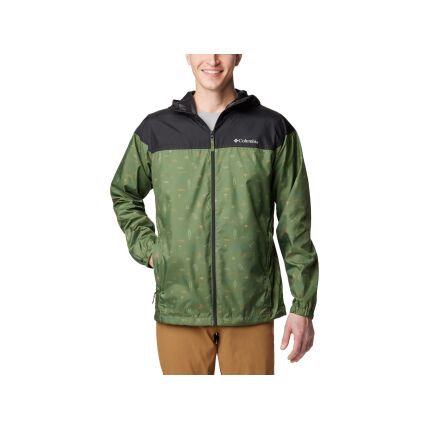 Columbia Flash Challenger Novelty Windbreaker Men's Canteen Explore