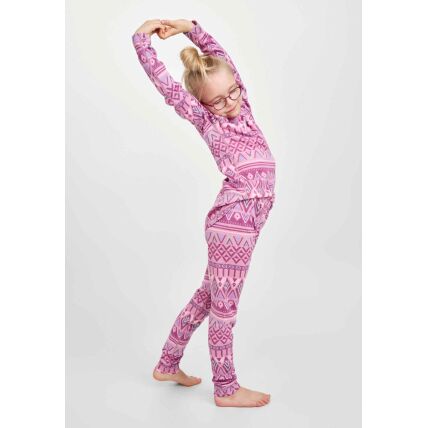 REIMA Wool Base Layer Set Taitoa 5200030D Grey Pink 4503