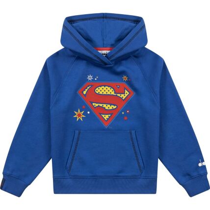 DIADORA JU.HOODIE SUPERHEROES Princess Blue