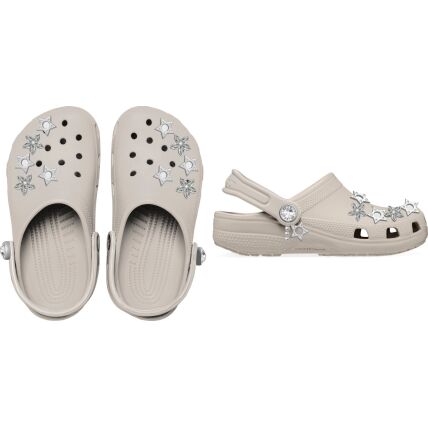 Crocs™ Classic Edgy Beading Clog Cocoa Cream