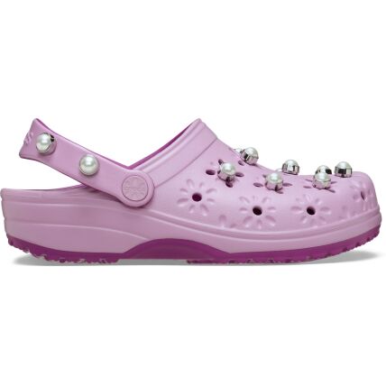 Crocs™ Floral Cutout Elevated Clog Hydrangea