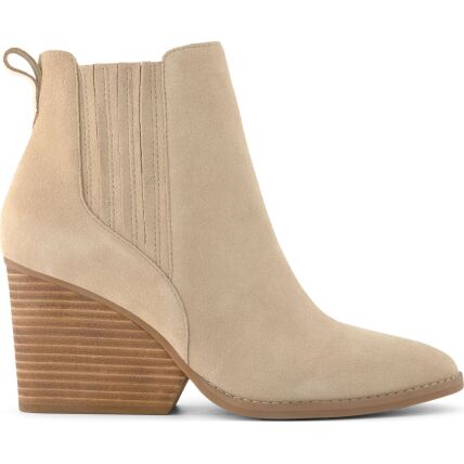 TOMS SUEDE WOMEN'S NOA BOOT 10021314 Natural
