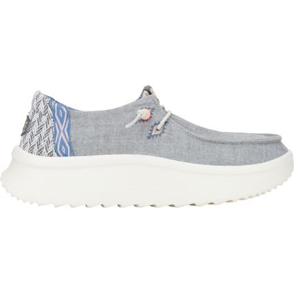 HEYDUDE Wendy Peak Chambray Woven  41946 Grey