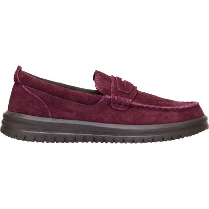 HEYDUDE Wendy NXT Loafer Women Fig Purple/Mole Brown
