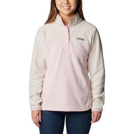 Columbia Benton Springs  Snap Pullover Dusty Pink/ Dark