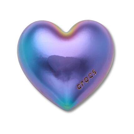 Crocs™ Jibbitz Iridescent Bubble Heart 