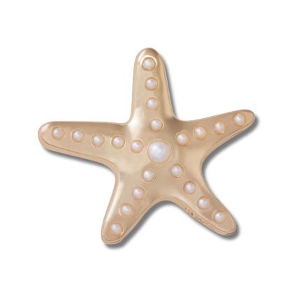 Crocs™ Jibbitz Gold And Pearl Starfish 198445175152 