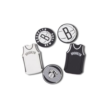 Crocs™ Jibbitz Nba Brooklyn Nets 5 Pack 