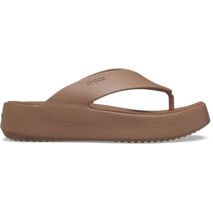 Crocs™ Getaway Platform Flip Women's Latte