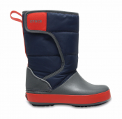Crocs™ Lodgepoint Snow Boot Kid's Blue Jean/Navy