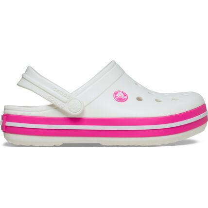 Crocs™ Crocband Clog Kids' White/Pink Crush