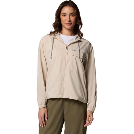 Columbia Skien Valley Hooded Ls Shirt Women's Dark Stone