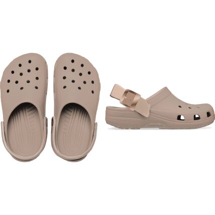 Crocs™ Classic Metallic Buckle Clog Blush