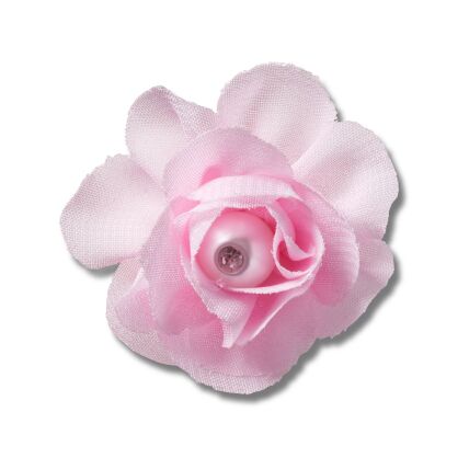 Crocs™ Jibbitz Pink Fabric Flower With Pearl 198445175305 