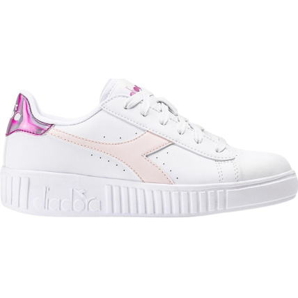DIADORA Game Step Ps Kid's White/Robinia Violet