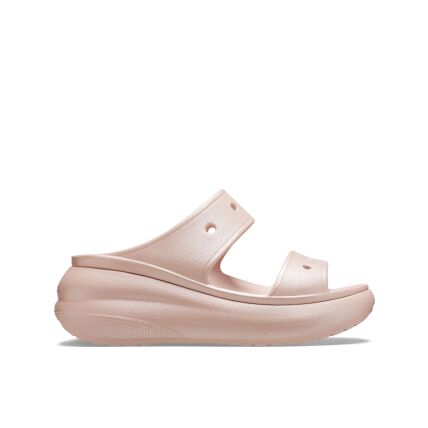 Crocs™ Classic Crush Shimmer Sandal Pink Clay