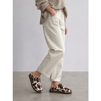 Clarks Solsbury Mule Women's Cow Print