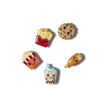Crocs™ Jibbitz Bad But Cute Foods 5 Pack 