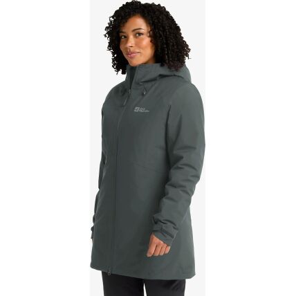 Jack Wolfskin Heidelstein Waterproof Winter Jacket Women's Slate Green