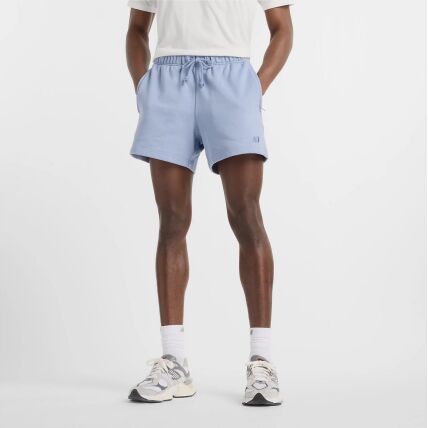 New Balance Athletics French Terry Short 5 Dusk Shower