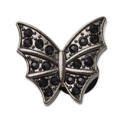 Crocs™ Jibbitz Black Butterfly Multi