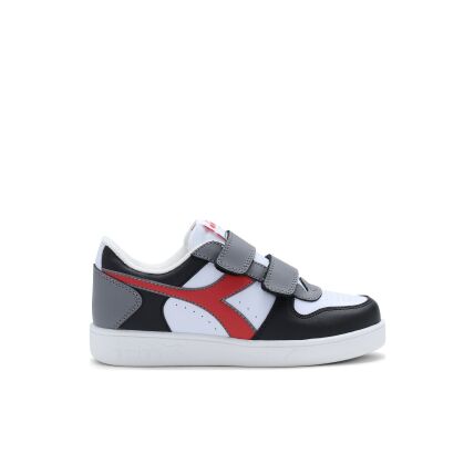 DIADORA Magic Basket Low PS Kid's White/Black/Aurora Red