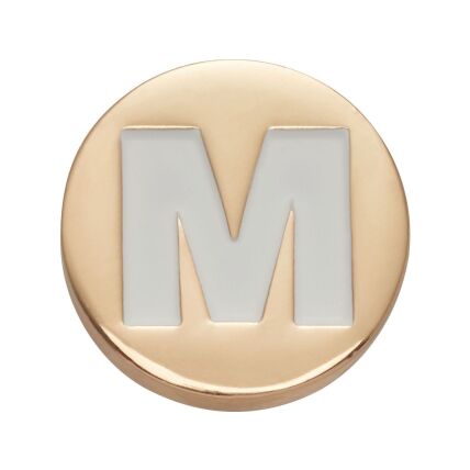 Crocs™ Jibbitz Gold Letter M 