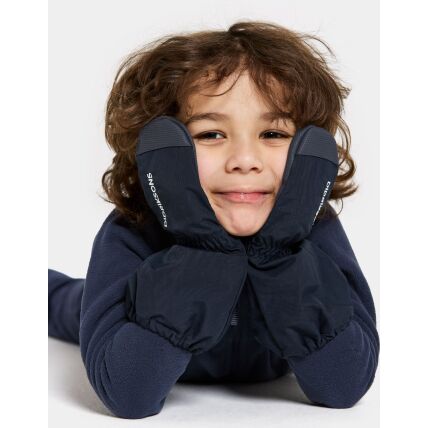 Didriksons Shell Kid's Gloves 9 Navy