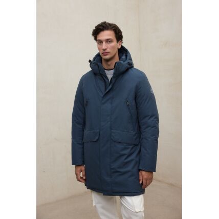 ECOALF New Iceberg Jacket Men's Steel Blue