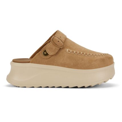 HEYDUDE Delray Clog Suede Women's Tan
