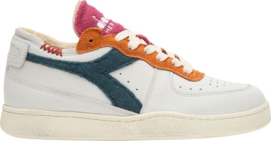 DIADORA Mi Basket Row Cut Tennis White/Eden