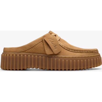 Clarks Torhill Mule Women's Light Tan Nubuck
