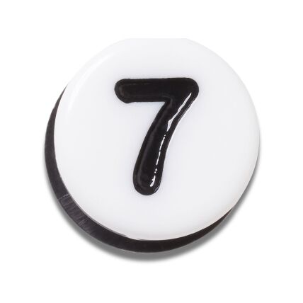 Crocs™ Jibbitz Number Seven Tiny Friendship 