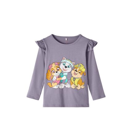 Name It PAW PATROL LONG SLEEVED TOP 13219717 Lavender Gray