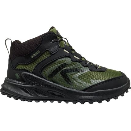 Keen Zionic Mid Wp Big  Kid's Black/Bronze Green