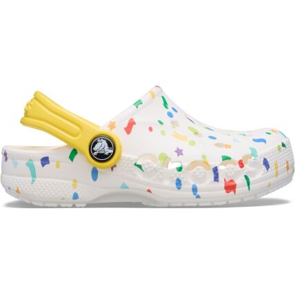 Crocs™ Baya Tie Dye Graphic Clog Toddlers' White/Multi