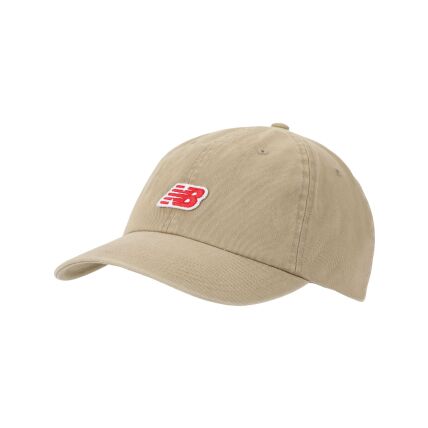 New Balance 6 Panel Patch Logo Hat Stoneware