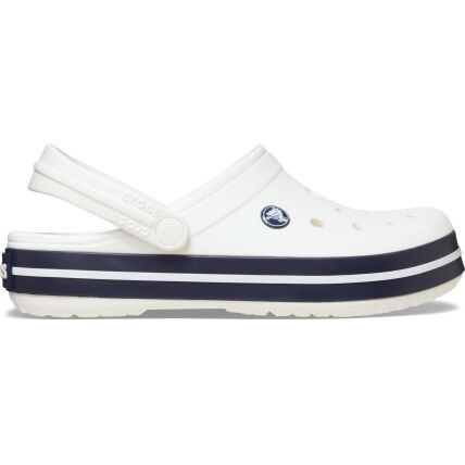 Crocs™ Crocband White/White/Navy