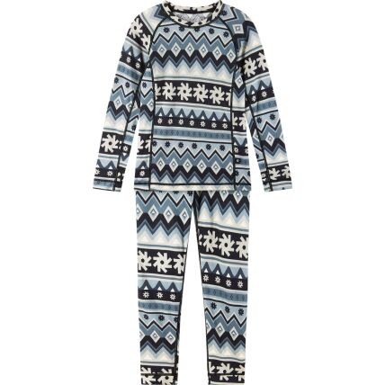 REIMA Taitoa 5200030D Wool-Lyocell Base-Layer Set Black